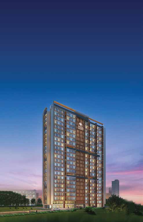 Roha Vatika, a completed Vida Realty project in BKC Annexe, artist's impression