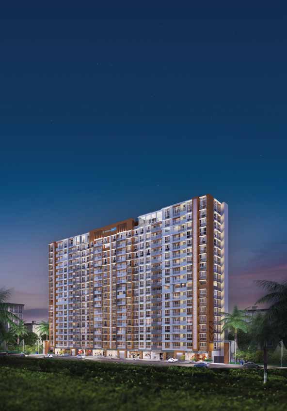 Upper East 97, a completed Vida Realty project in Malad, artist's impression